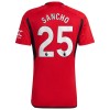 Officiële Voetbalshirt Manchester United Sancho 25 Thuis 2023-24 - Heren